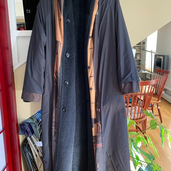 Unique Akris 3 in 1 coat with hood, size 6 - Picture 4 of 6